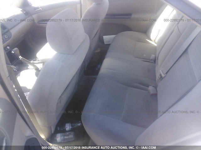 4T1BE32K25U523087 - 2005 TOYOTA CAMRY LE/XLE/SE 金色 照片 8