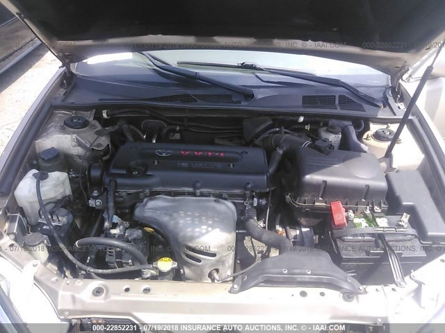 4T1BE32K24U902041 - 2004 TOYOTA CAMRY LE/XLE/SE 金色 照片 10