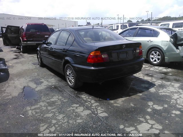 WBAAM334XYKC70801 - 2000 BMW 323 I BLACK photo 3