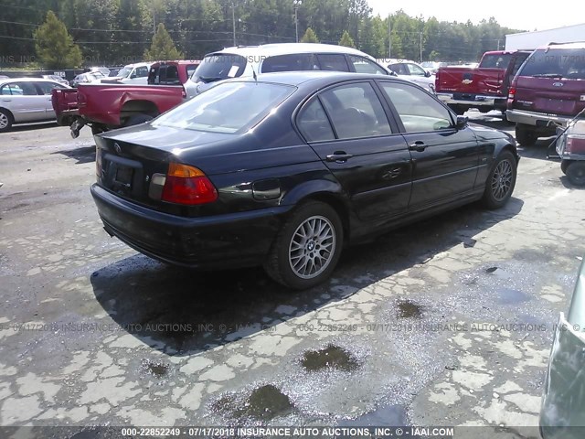 WBAAM334XYKC70801 - 2000 BMW 323 I BLACK photo 4