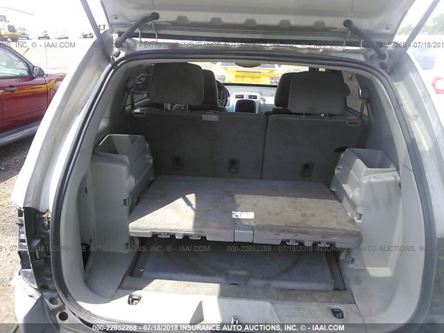 2CNDL13F856005567 - 2005 CHEVROLET EQUINOX LS SILVER photo 8