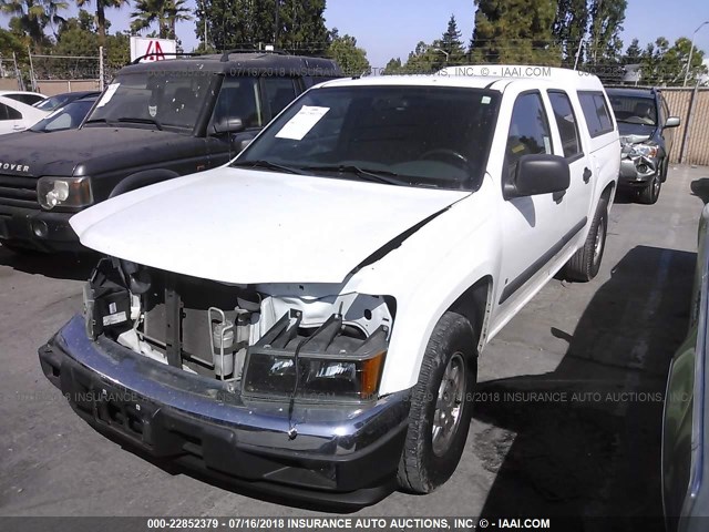 1GTCS136368175415 - 2006 GMC CANYON WHITE photo 2