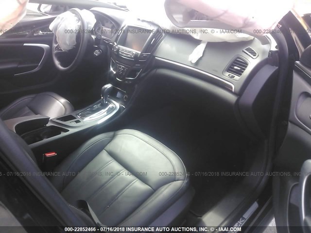 2G4GK5EX7G9173876 - 2016 BUICK REGAL BLACK photo 5