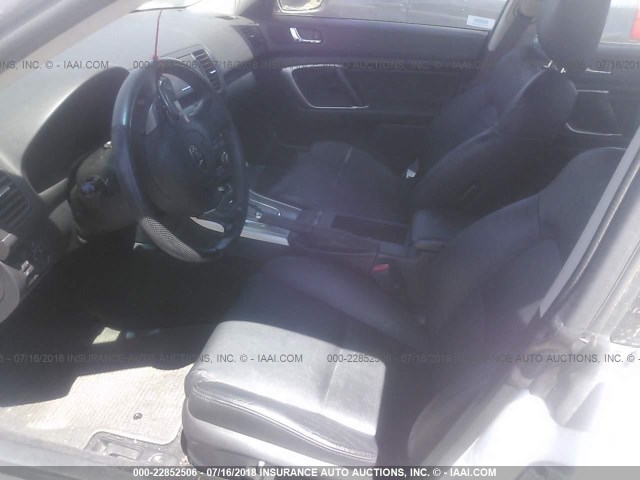 4S3BL676654227674 - 2005 SUBARU LEGACY GT LIMITED WHITE photo 5