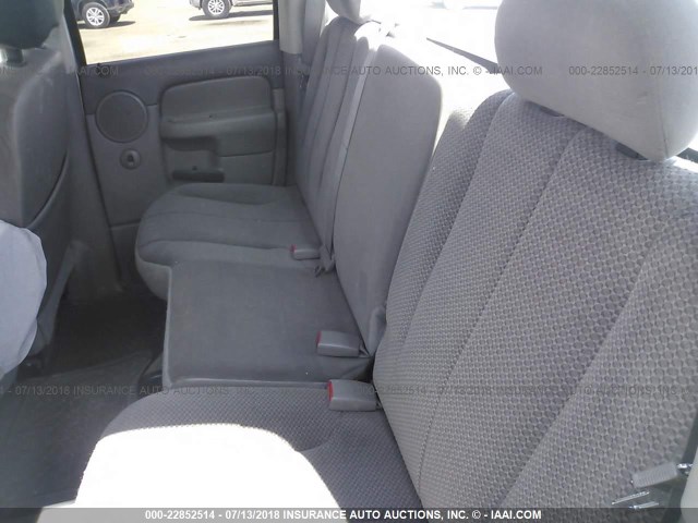 3D7KA28C54G237185 - 2004 DODGE RAM 2500 ST/SLT 银色 照片 8