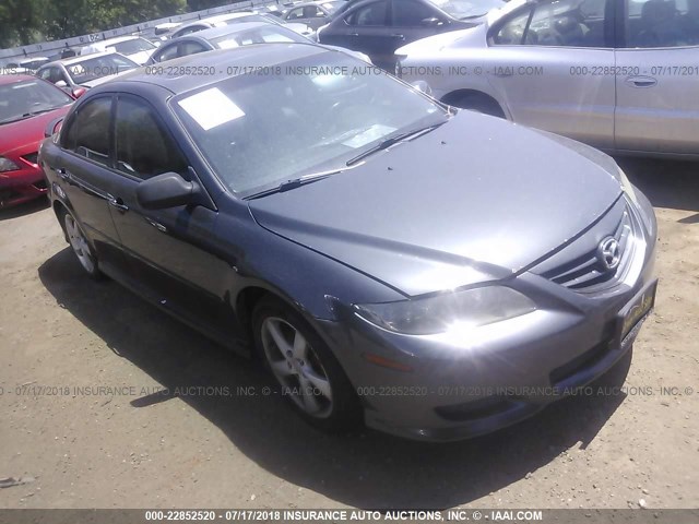 1YVHP84C155M33915 - 2005 MAZDA 6 I GRAY photo 1