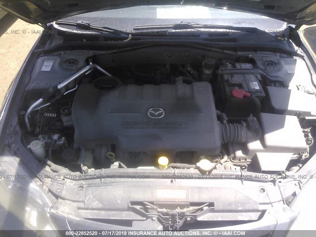 1YVHP84C155M33915 - 2005 MAZDA 6 I رمادي صورة 10
