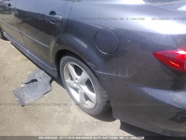 1YVHP84C155M33915 - 2005 MAZDA 6 I رمادي صورة 6