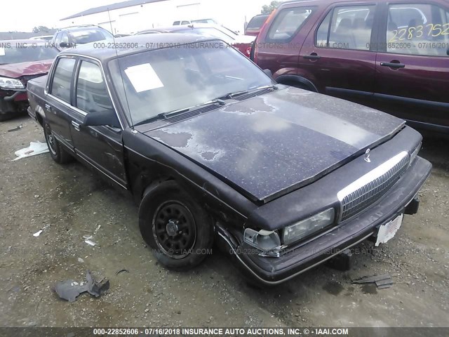 1G4AG55N9P6449231 - 1993 BUICK CENTURY SPECIAL MAROON photo 1
