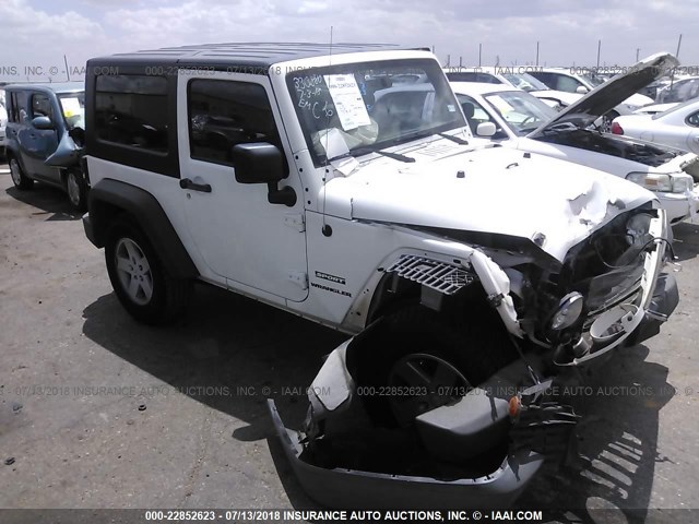 1J4AA2D1XAL139806 - 2010 JEEP WRANGLER SPORT WHITE photo 1