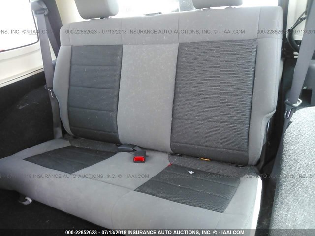 1J4AA2D1XAL139806 - 2010 JEEP WRANGLER SPORT WHITE photo 8