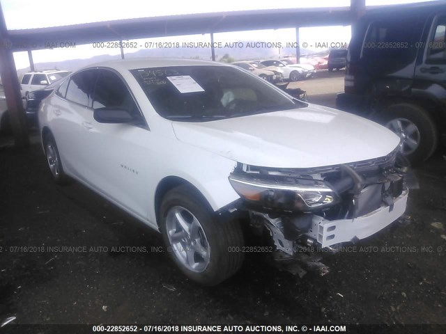 1G1ZB5ST0JF218260 - 2018 CHEVROLET MALIBU LS Ağ foto 1