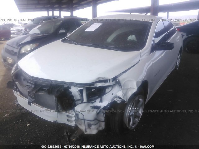 1G1ZB5ST0JF218260 - 2018 CHEVROLET MALIBU LS Ağ foto 2