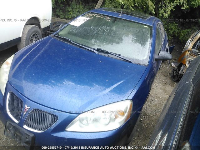 1G2ZH528X54155918 - 2005 PONTIAC G6 GT BLUE photo 2