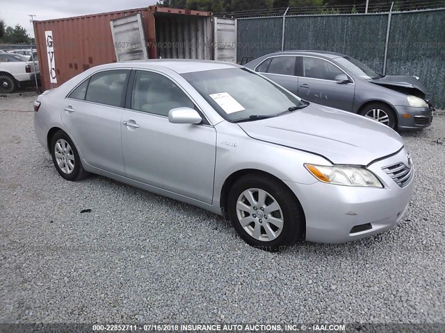 4T1BB46K29U103845 - 2009 TOYOTA CAMRY HYBRID SILVER photo 1