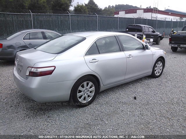 4T1BB46K29U103845 - 2009 TOYOTA CAMRY HYBRID SILVER photo 4