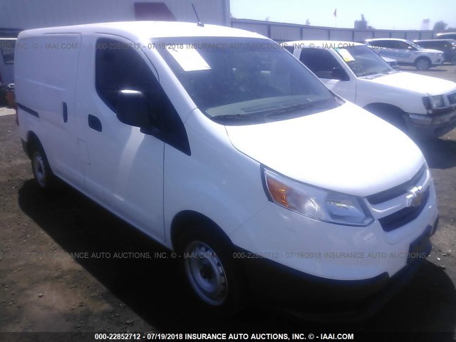 3N63M0ZN1HK695977 - 2017 CHEVROLET CITY EXPRESS LT WHITE photo 1