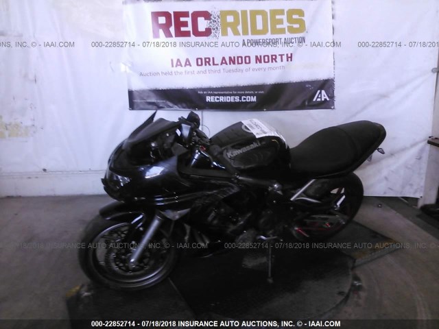 JKAEXEA178A036483 - 2008 KAWASAKI EX650 A Qara foto 2