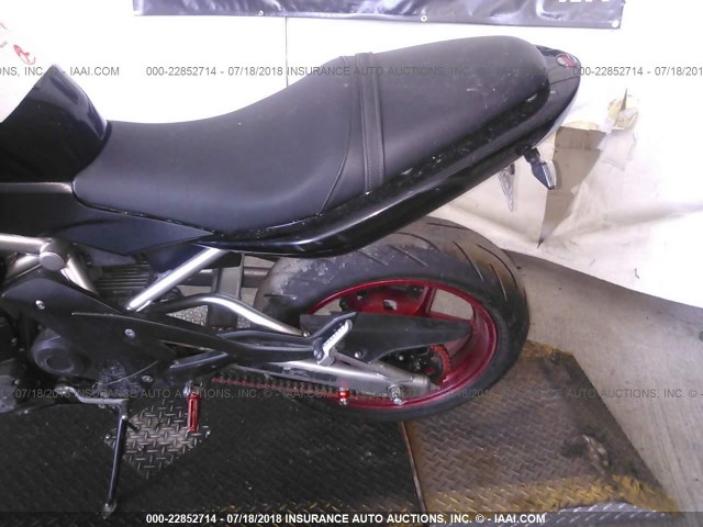JKAEXEA178A036483 - 2008 KAWASAKI EX650 A Qara foto 6