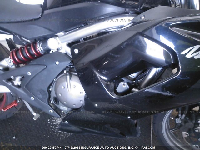 JKAEXEA178A036483 - 2008 KAWASAKI EX650 A Qara foto 8