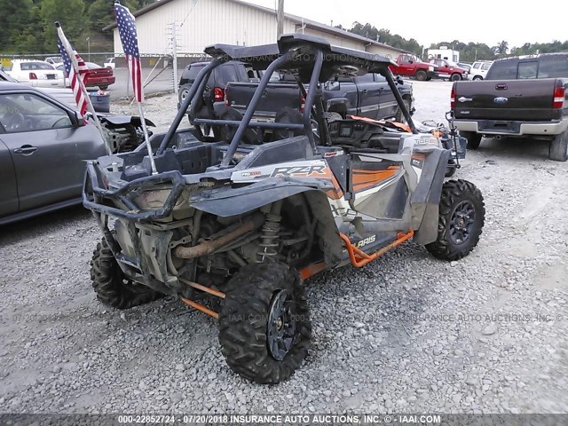 3NSVDE925JF946012 - 2018 POLARIS RZR XP TURBO EPS ORANGE photo 4