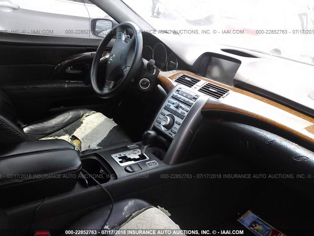 JH4KB16595C016410 - 2005 ACURA RL GRAY photo 5