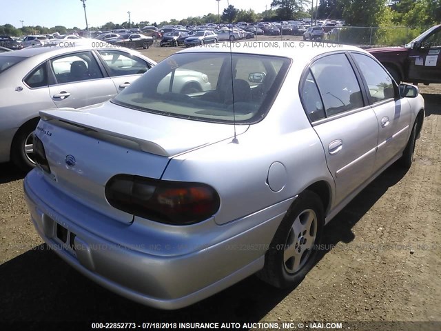 1G1NE52J73M720251 - 2003 CHEVROLET MALIBU LS SILVER photo 4