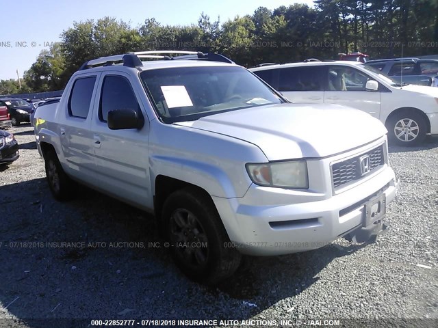 2HJYK16377H500551 - 2007 HONDA RIDGELINE RTX SILVER photo 1