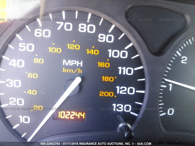 1G8ZY127X1Z117169 - 2001 SATURN SC2 RED photo 7