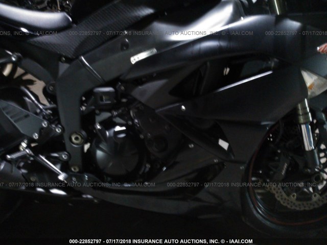 JKAZX4R18BA028075 - 2011 KAWASAKI ZX600 R BLACK photo 8