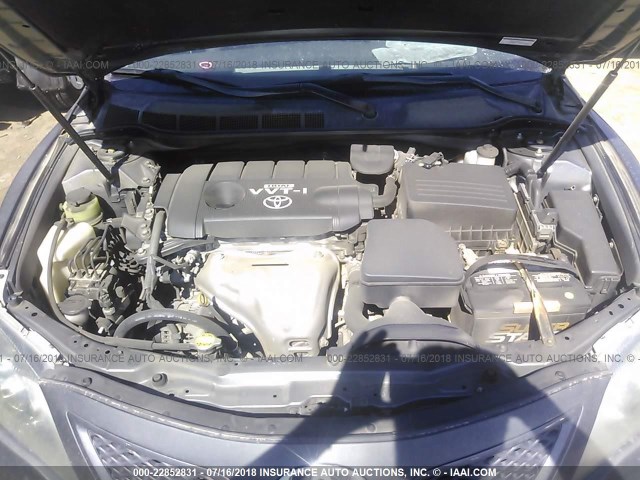 4T1BF3EK3AU512831 - 2010 TOYOTA CAMRY SE/LE/XLE GRAY photo 10