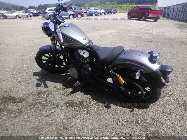 JYAVN05E8GA011906 - 2016 YAMAHA XVS950 CU/CUC GRAY photo 3