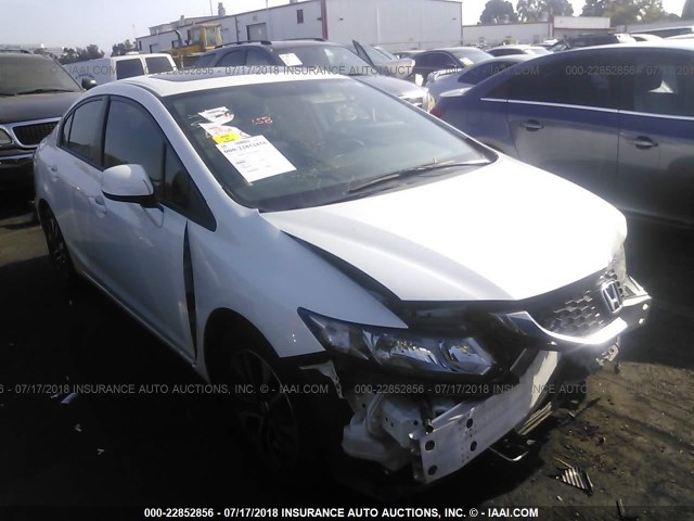 19XFB2F93DE276594 - 2013 HONDA CIVIC EXL 白色 照片 1