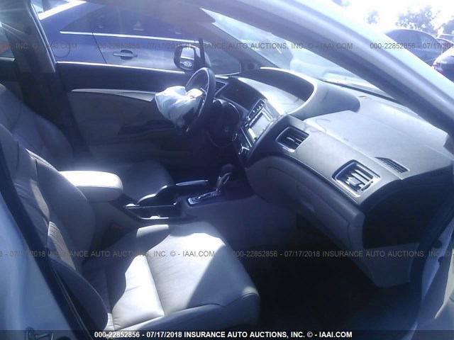 19XFB2F93DE276594 - 2013 HONDA CIVIC EXL 白色 照片 5