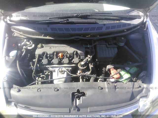 2HGFA16908H338106 - 2008 HONDA CIVIC EXL 银色 照片 10