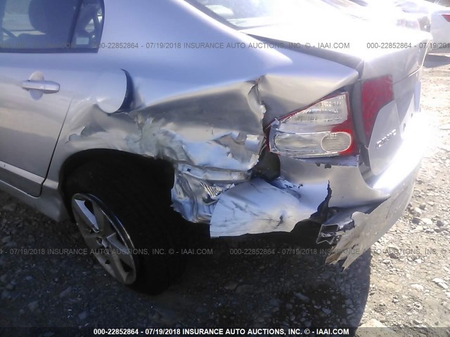 2HGFA16908H338106 - 2008 HONDA CIVIC EXL 银色 照片 6