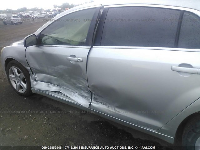 1G1ZA5E08AF193533 - 2010 CHEVROLET MALIBU LS ვერცხლისფერი ფოტო 6