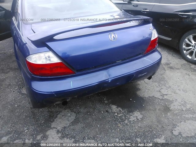 19UYA41673A000703 - 2003 ACURA 3.2CL TYPE-S BLUE photo 6