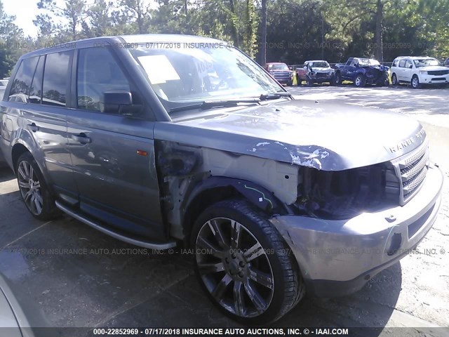 SALSK25487A993240 - 2007 LAND ROVER RANGE ROVER SPORT HSE GRAY photo 1