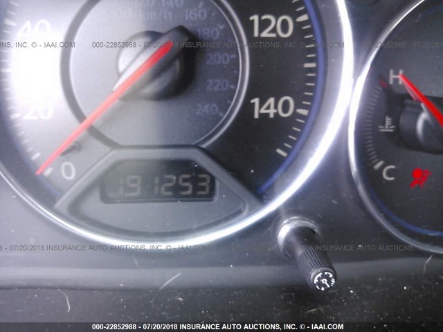 1HGES16554L013910 - 2004 HONDA CIVIC LX BLACK photo 7