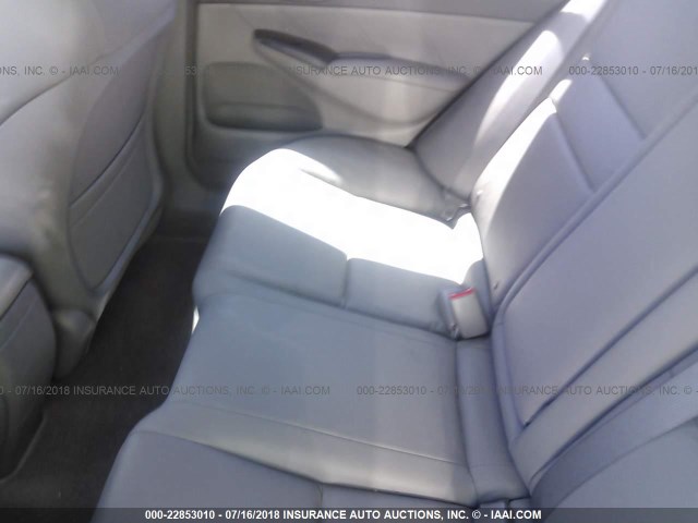 19XFA1F92AE062317 - 2010 HONDA CIVIC EXL GRAY photo 8