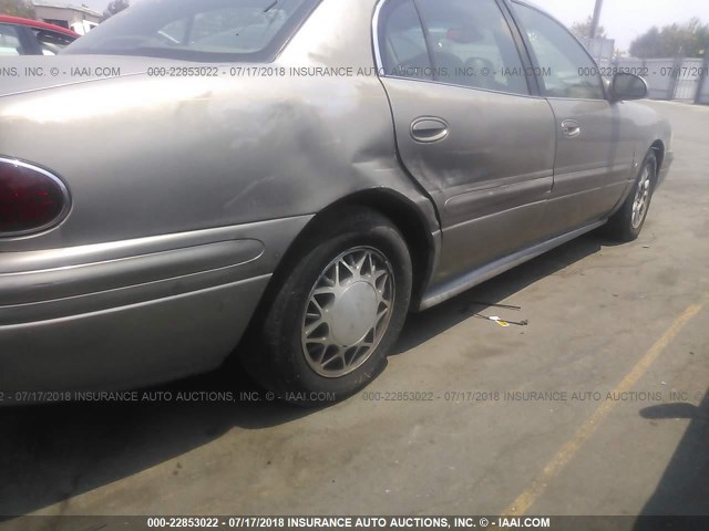 1G4HR54K83U108912 - 2003 BUICK LESABRE LIMITED BEIGE photo 6