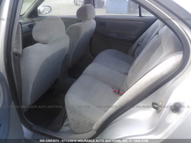 1N4DL01D11C239363 - 2001 NISSAN ALTIMA XE/GXE/SE SILVER photo 8