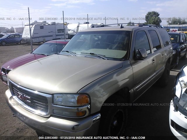 1GKFK16Z86J128557 - 2006 GMC YUKON XL K1500 GOLD photo 2