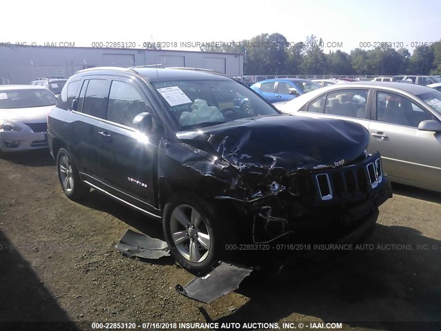 1C4NJDEBXDD207711 - 2013 JEEP COMPASS LATITUDE 黑色 照片 1