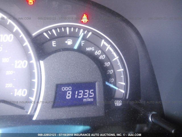 4T4BF1FK2CR270223 - 2012 TOYOTA CAMRY SE/LE/XLE BLUE photo 7