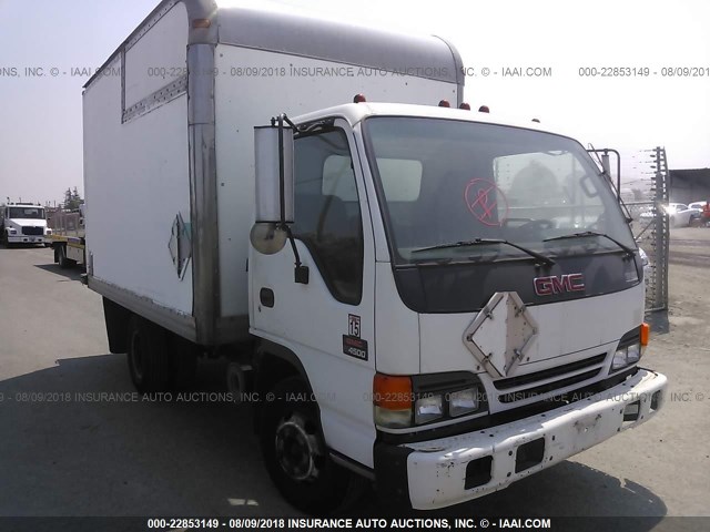 J8DC4B14137013140 - 2003 GMC W4500 W45042 WHITE photo 1