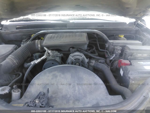 1J4GS48K75C569675 - 2005 JEEP GRAND CHEROKEE LAREDO/COLUMBIA/FREEDOM 黑色 照片 10