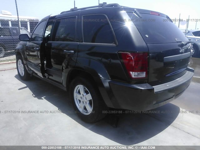 1J4GS48K75C569675 - 2005 JEEP GRAND CHEROKEE LAREDO/COLUMBIA/FREEDOM 黑色 照片 3