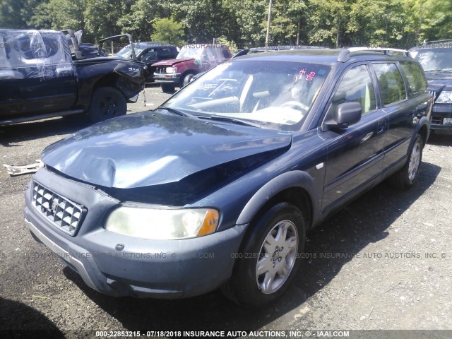 YV1SZ592551202442 - 2005 VOLVO XC70 BLUE photo 2